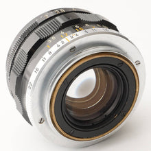 画像をギャラリービューアに読み込む, キヤノン Canon 35mm F2 ライカ L39 マウント