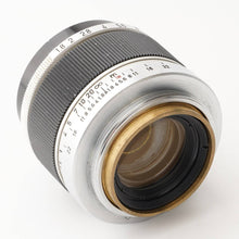 画像をギャラリービューアに読み込む, キヤノン Canon 50mm F1.8 ライカ L39マウント