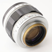 画像をギャラリービューアに読み込む, キヤノン Canon 50mm F1.4 ライカ L39マウント