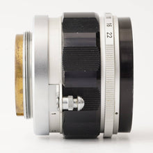 画像をギャラリービューアに読み込む, キヤノン Canon 50mm F1.4 ライカ L39マウント