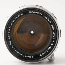 画像をギャラリービューアに読み込む, キヤノン Canon 50mm F1.4 ライカ L39マウント