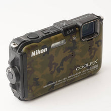 画像をギャラリービューアに読み込む, ニコン Nikon COOLPIX AW100 フォレストカモフラージュ