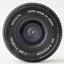 画像をギャラリービューアに読み込む, ミノルタ Minolta MD W.ROKKOR 35mm F2.8