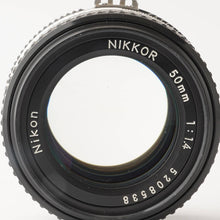 画像をギャラリービューアに読み込む, ニコン Nikon Ai-s NIKKOR 50mm F1.4
