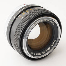 画像をギャラリービューアに読み込む, キヤノン Canon FD 55mm F1.2