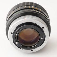 画像をギャラリービューアに読み込む, キヤノン Canon FD 55mm F1.2