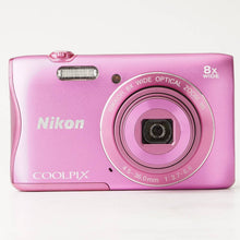 画像をギャラリービューアに読み込む, ニコン Nikon COOLPIX S3700 ピンク8x 光学ズーム