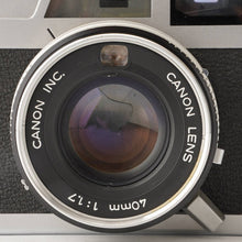 画像をギャラリービューアに読み込む, キヤノン Canon Canonet QL17 G-III QL / Canon Lens 40mm F1.7