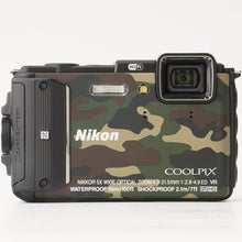 画像をギャラリービューアに読み込む, ニコン Nikon COOLPIX AW130  カモフラージュグリーン 5x 光学ズーム