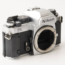 画像をギャラリービューアに読み込む, ニコン Nikon FA ボディ 35mm フィルム一眼レフカメラ