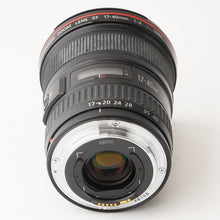 画像をギャラリービューアに読み込む, キヤノン Canon EF 17-40mm F4 L USM