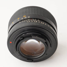 画像をギャラリービューアに読み込む, コンタックス Contax Carl Zeiss Planar 50mm F1.4 T* AEJ C/Yマウント