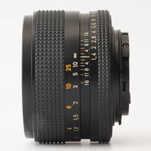 画像をギャラリービューアに読み込む, コンタックス Contax Carl Zeiss Planar 50mm F1.4 T* AEJ C/Yマウント