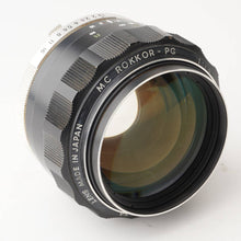 画像をギャラリービューアに読み込む, ミノルタ Minolta MC Rokkor PG 58mm F1.2