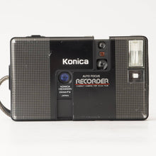 画像をギャラリービューアに読み込む, コニカ Konica Auto Focus Recorder レコーダー Hexanon 24mm F4 ハーフコンパクトカメラ