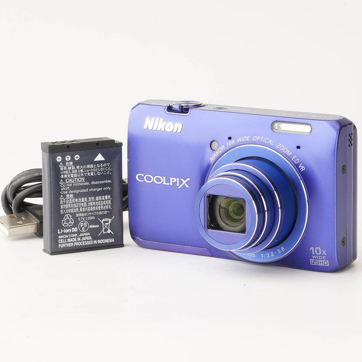 ニコン Nikon COOLPIX S6300 スタイリッシュブルー 10x 光学