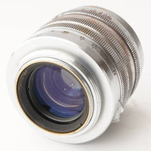 画像をギャラリービューアに読み込む, キヤノン Canon 50mm F1.8 ライカ L39マウント