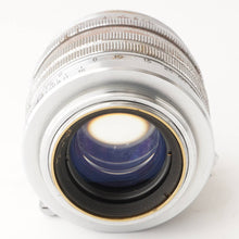 画像をギャラリービューアに読み込む, キヤノン Canon 50mm F1.8 ライカ L39マウント