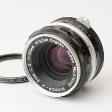 画像をギャラリービューアに読み込む, ニコン Nikon 非Ai NIKKOR-H Auto 50mm F2 Fマウント