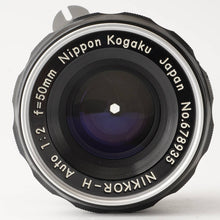 画像をギャラリービューアに読み込む, ニコン Nikon 非Ai NIKKOR-H Auto 50mm F2 Fマウント