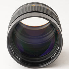 画像をギャラリービューアに読み込む, コンタックス Contax Carl Zeiss Planar 85mm F1.4 T* MMJ C/Yマウント