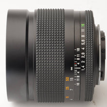 画像をギャラリービューアに読み込む, コンタックス Contax Carl Zeiss Planar 85mm F1.4 T* MMJ C/Yマウント