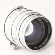 画像をギャラリービューアに読み込む, ライカ Leica Ernst Leitz GmbH Wetzlar ズマリット Summarit 5cm 50mm F1.5 L39 マウント