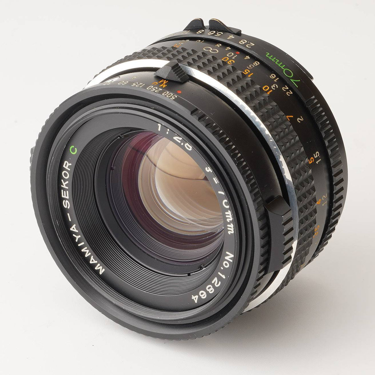 Mm　　　MAMIYA　SEKOR　C　E　70㎜  　F2.8 Mamiya-Sekor C E 70mm F/2.8 | LENS-DB.COM
