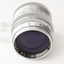 画像をギャラリービューアに読み込む, ニコン Nippon Kogaku NIKKOR-P.C 8.5cm F2 85mm L39