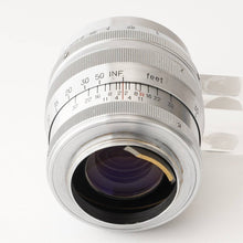画像をギャラリービューアに読み込む, ニコン Nippon Kogaku NIKKOR-P.C 8.5cm F2 85mm L39