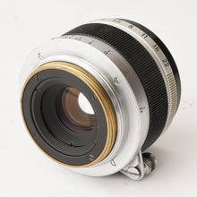 画像をギャラリービューアに読み込む, キヤノン Canon 35mm F2.8 ライカ L39 マウント