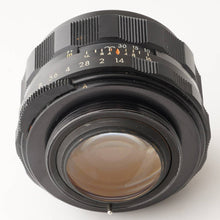 画像をギャラリービューアに読み込む, ペンタックス Pentax Asahi スーパー タクマー Super Takumar 50mm F1.4 前期型 M42 マウント