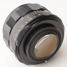 画像をギャラリービューアに読み込む, ペンタックス Pentax Asahi スーパー タクマー Super Takumar 50mm F1.4 前期型 M42 マウント