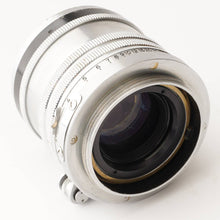 画像をギャラリービューアに読み込む, ニコン 日本光学 Nippon Kogaku Nikkor-H C 5cm f/2 ライカ L39 マウント 黒帯