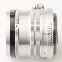 画像をギャラリービューアに読み込む, ニコン 日本光学 Nippon Kogaku Nikkor-H C 5cm f/2 ライカ L39 マウント 黒帯