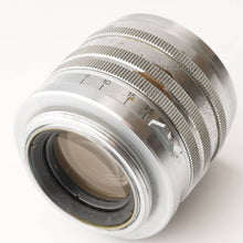 画像をギャラリービューアに読み込む, キヤノン Canon 50mm F1.8 ライカ L39マウント