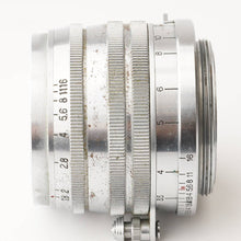 画像をギャラリービューアに読み込む, キヤノン Canon 50mm F1.8 ライカ L39マウント