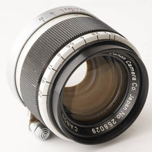 画像をギャラリービューアに読み込む, キヤノン Canon 50mm F1.8 ライカ L39マウント