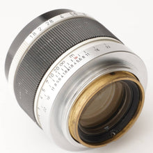 画像をギャラリービューアに読み込む, キヤノン Canon 50mm F1.8 ライカ L39マウント