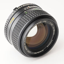 画像をギャラリービューアに読み込む, ミノルタ Minolta MC Rokkor PG 50mm F1.4
