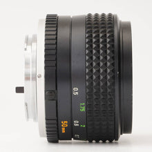 画像をギャラリービューアに読み込む, ミノルタ Minolta MC Rokkor PG 50mm F1.4