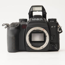 画像をギャラリービューアに読み込む, ミノルタ Minolta α-7 alpha-7 ボディ 35mm 一眼レフフィルムカメラ ブラック