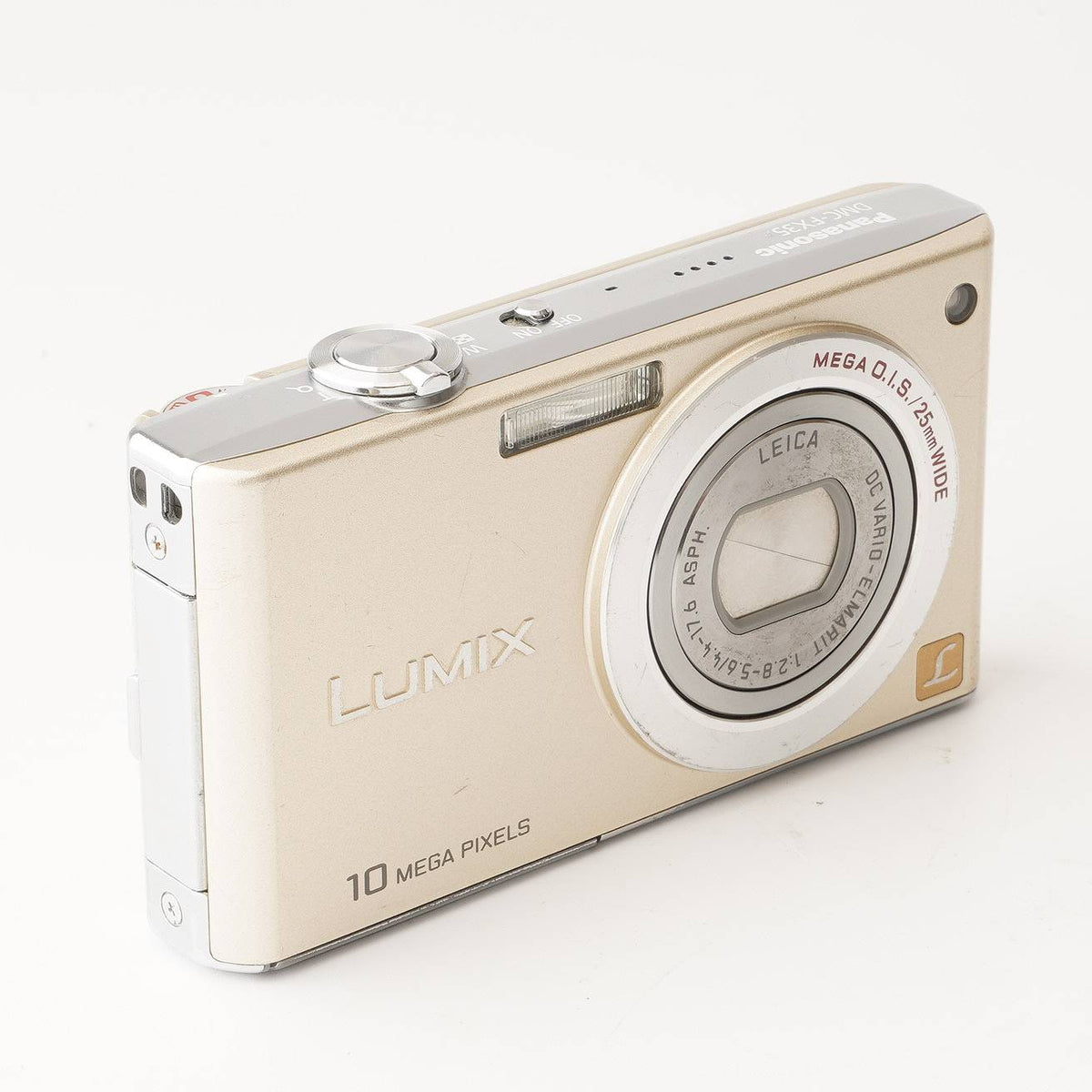 LUMIX DMC-FX35 ゴールド 10メガピクセル Panasonic DMC-FX35 ゴールド