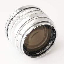 画像をギャラリービューアに読み込む, キヤノン Canon 50mm F1.5 ライカ L39 マウント