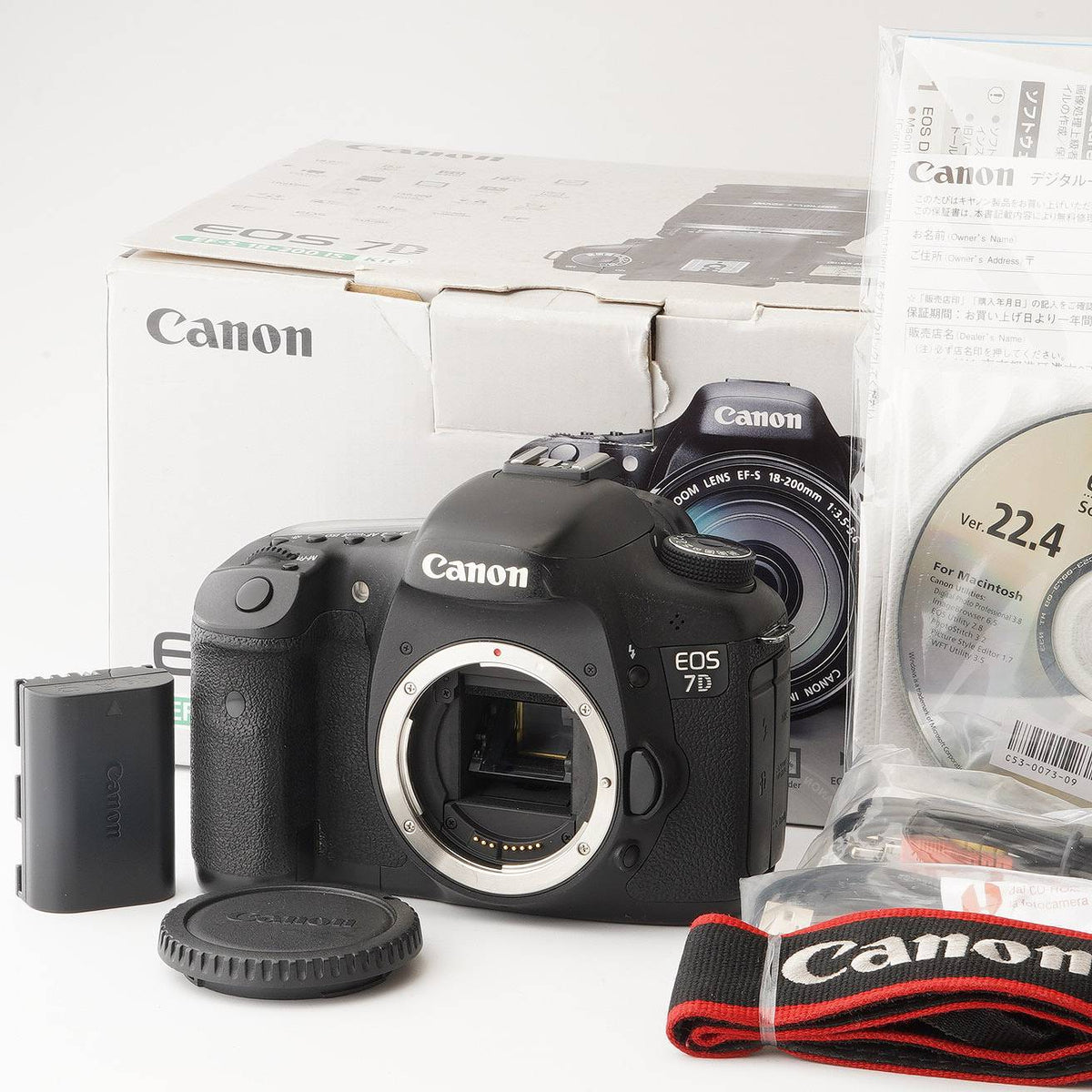 キヤノン Canon EOS 7D ボディ デジタル一眼レフカメラ