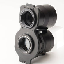 画像をギャラリービューアに読み込む, マミヤ Mamiya C220 PROFESSIONAL / MAMIYA-SEKOR 135mm F4.5 ブルードット