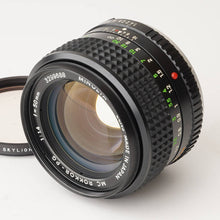 画像をギャラリービューアに読み込む, ミノルタ Minolta MC Rokkor PG 50mm F1.4