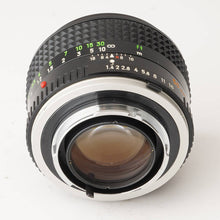 画像をギャラリービューアに読み込む, ミノルタ Minolta MC Rokkor PG 50mm F1.4