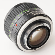 画像をギャラリービューアに読み込む, ミノルタ Minolta MC Rokkor PG 50mm F1.4