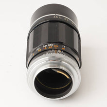 画像をギャラリービューアに読み込む, キヤノン Canon 135mm F3.5 ライカ L39 マウント